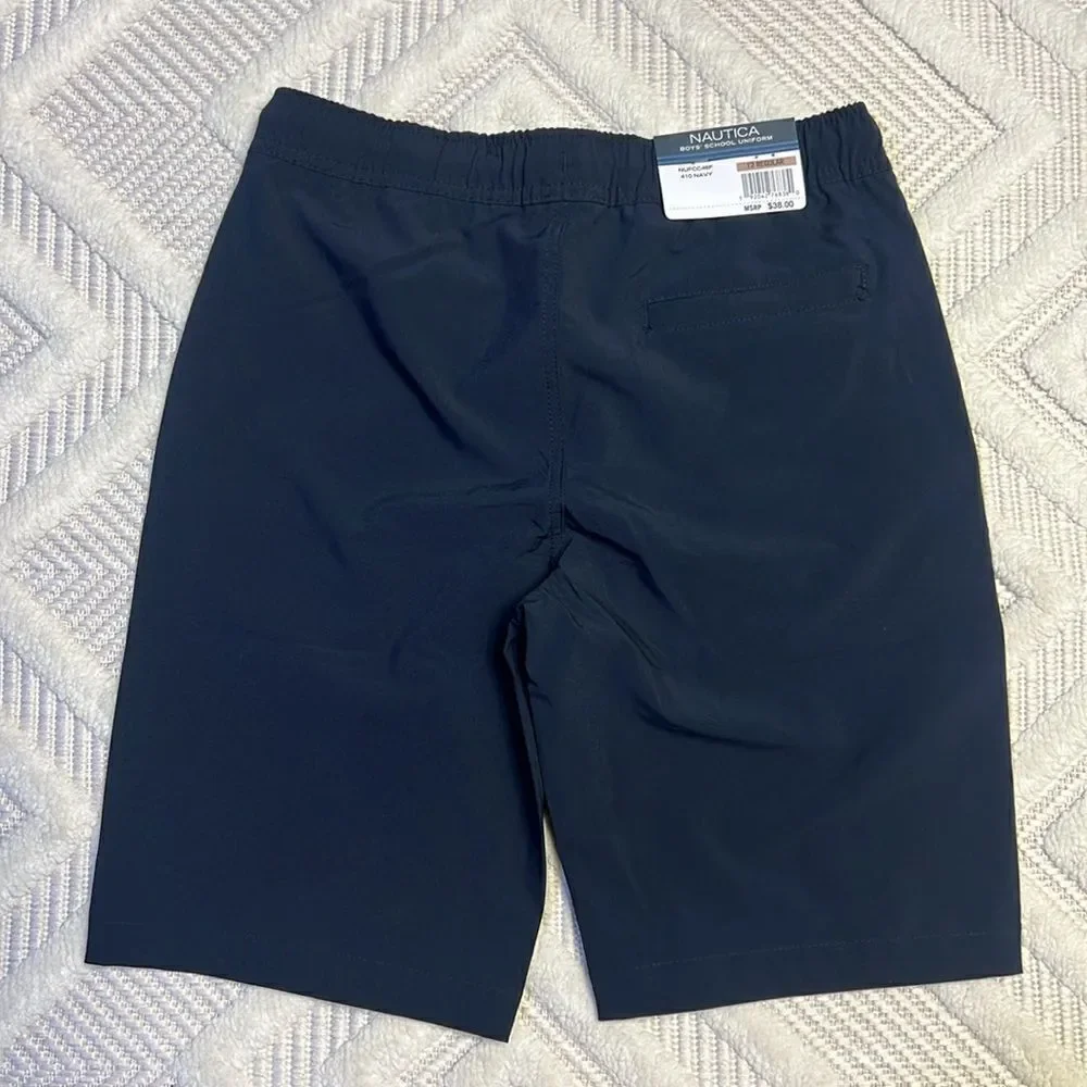 NAUTICA - Boys School Uniform Shorts in Navy